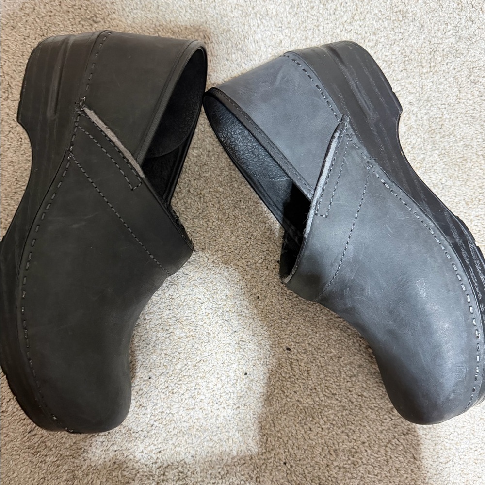 Dansko black clogs